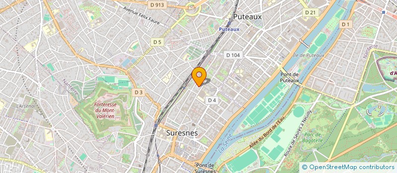 localisation de l'entreprise VINS EN SEINE à SURESNES