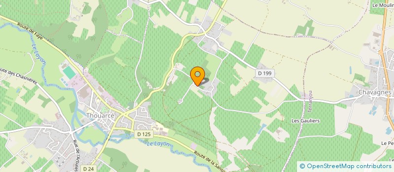 localisation de l'entreprise VINS ET ALCOOLS DU LAYON à BELLEVIGNE-EN-LAYON