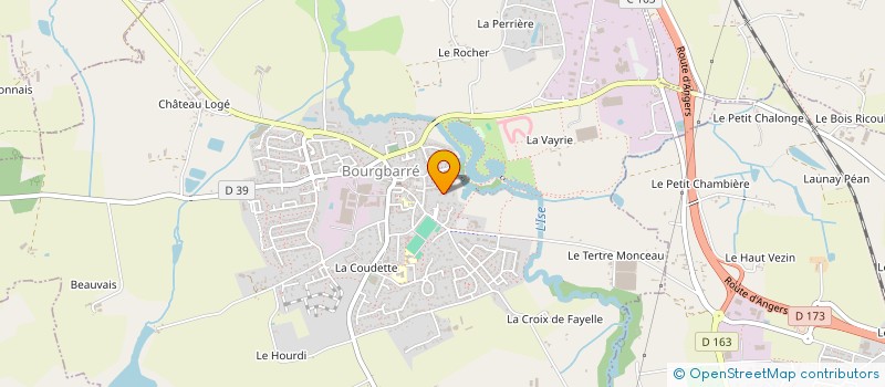 localisation de l'entreprise VINS ET C TERA  BOURGBARRE