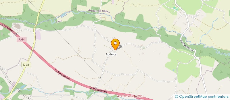 localisation de l'entreprise VINS ET D.L.  LACQ