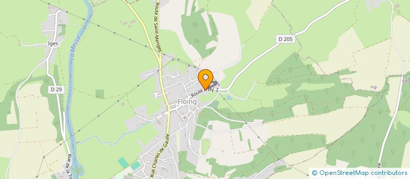 localisation de l'entreprise VINS ET DECOUVERTES  FLOING