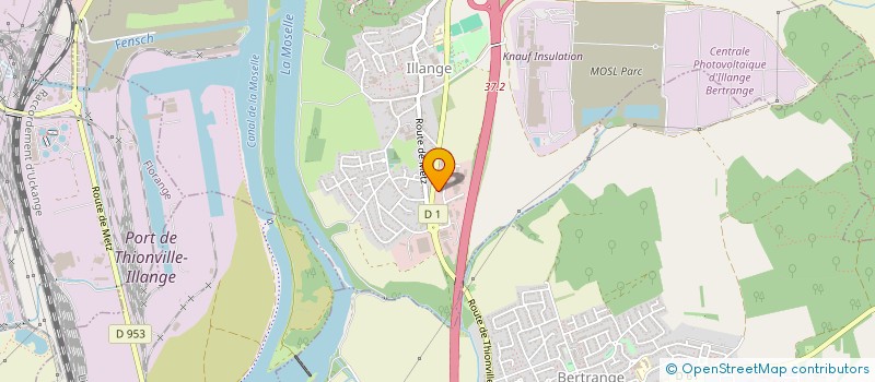 localisation de l'entreprise VINS ET SELECTIONS  ILLANGE