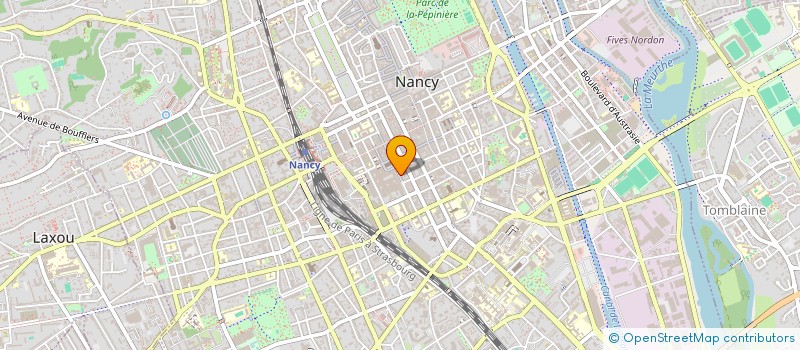 localisation de l'entreprise VINS ET TARTINES  NANCY