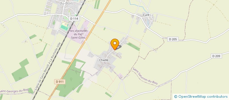 localisation de l'entreprise VINS ET TERROIRS  SAINT-GEORGES-DU-BOIS