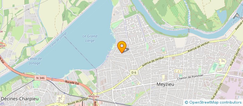 localisation de l'entreprise VINS ET TERROIRS SERVICES à MEYZIEU