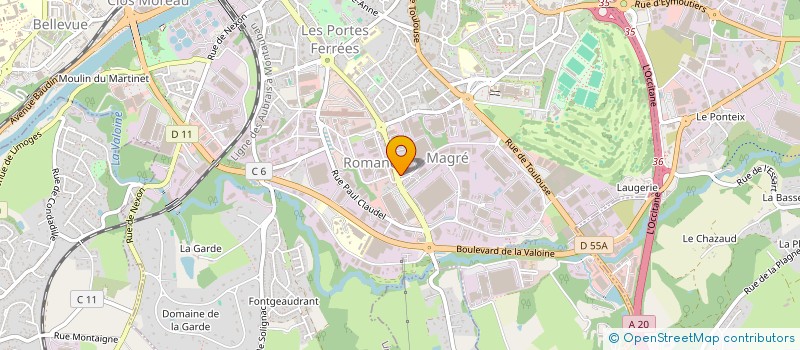 localisation de l'entreprise VINS ETONNANTS à MACON