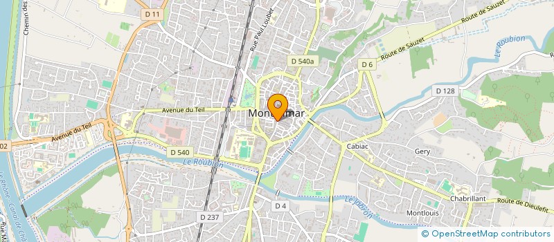 localisation de l'entreprise VINS FINS PREFERES  MONTELIMAR