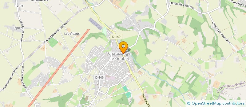 localisation de l'entreprise VINS & GOURMET à CHATUZANGE-LE-GOUBET