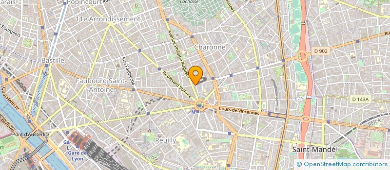 localisation de l'entreprise VINS INFORMATIONS PRESTATIONS à PARIS
