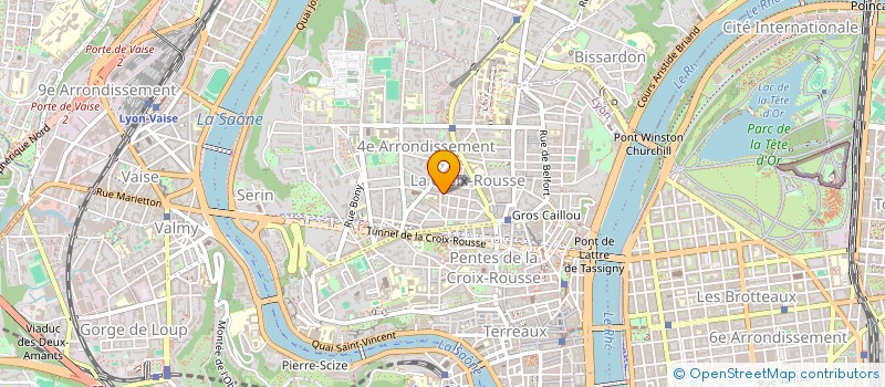 localisation de l'entreprise VINS MANINET  LYON 4EME