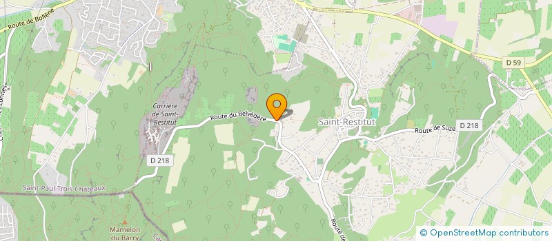 localisation de l'entreprise VINS MERCURIALES  SAINT-RESTITUT