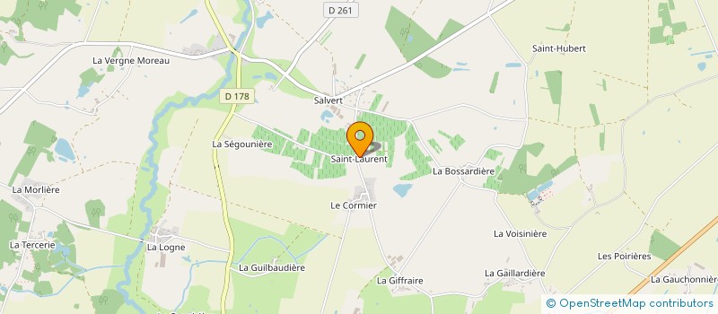 localisation de l'entreprise VINS MICHEL MORILLEAU à LEGE