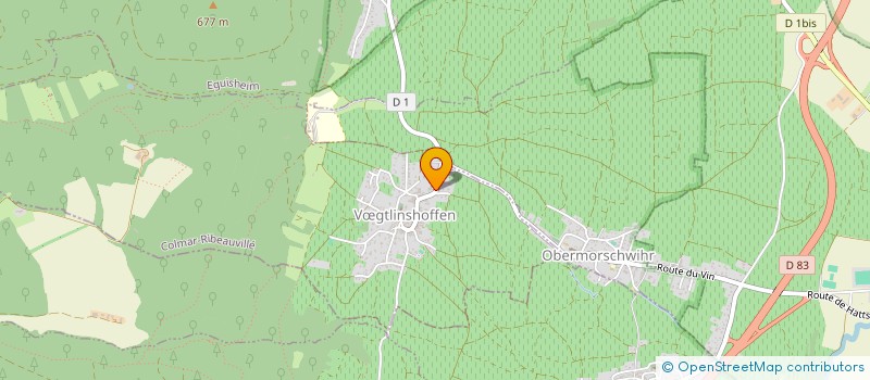localisation de l'entreprise VINS MULLER GILBERT  VGTLINSHOFFEN