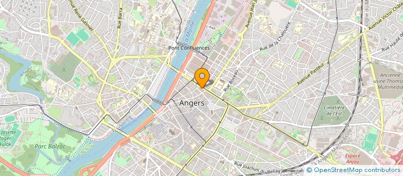localisation de l'entreprise VINS PLAISIRS à ANGERS