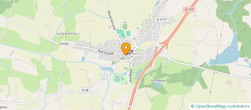 localisation de l'entreprise VINS PREMIUM DISTRIBUTION  GUIGNEN