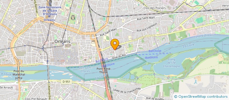 localisation de l'entreprise VINSA  ORLEANS