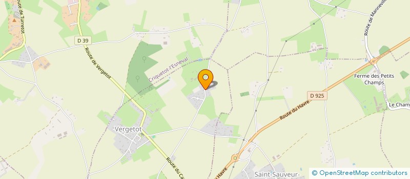 localisation de l'entreprise VINSANDOR  VERGETOT