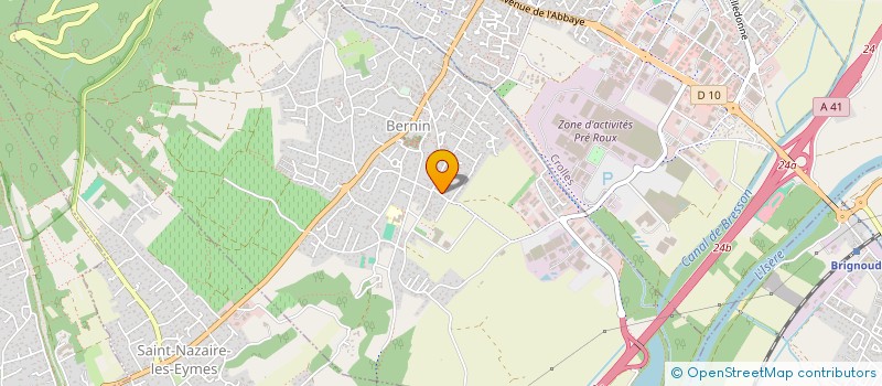 localisation de l'entreprise VINSANTOURNE  BERNIN