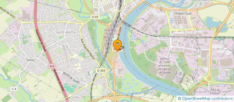 localisation de l'entreprise VINSCIE  SAINT-REMY