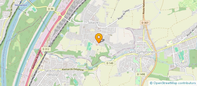 localisation de l'entreprise VINSCOEUR  SOLAIZE