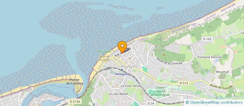 localisation de l'entreprise VINSEKA  HOULGATE