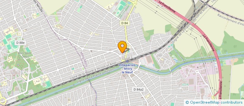 localisation de l'entreprise VINSIDE CONSULTING  MITRY-MORY