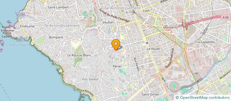 localisation de l'entreprise VINSIL à MARSEILLE