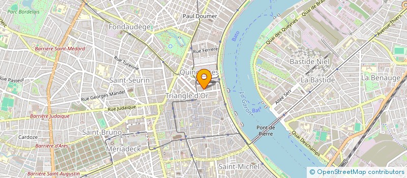 localisation de l'entreprise VINSMORE  BORDEAUX