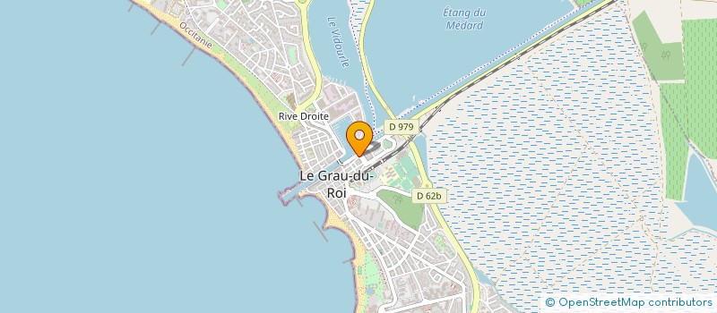 localisation de l'entreprise VINSON ET CIE  LE GRAU-DU-ROI