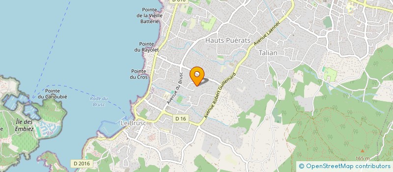 localisation de l'entreprise VINSTE à SIX-FOURS-LES-PLAGES