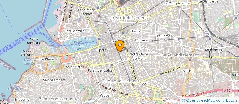 localisation de l'entreprise VINTAGE à MARSEILLE