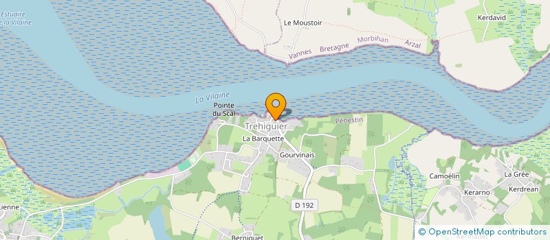 localisation de l'entreprise VINTAGE  LA ROCHE-BERNARD