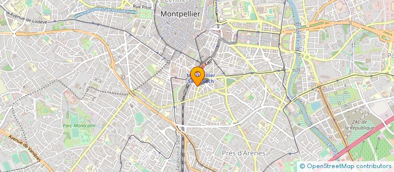 localisation de l'entreprise VINTAGE AUDIO à MONTPELLIER