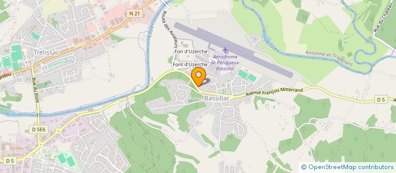 localisation de l'entreprise VINTAGE AUTO SOLUTIONS  BASSILLAC ET AUBEROCHE