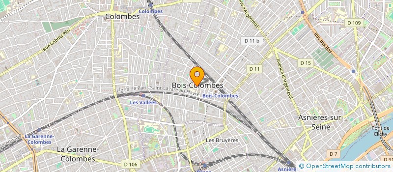 localisation de l'entreprise VINTAGE CAR TOUR PARIS à BOIS-COLOMBES