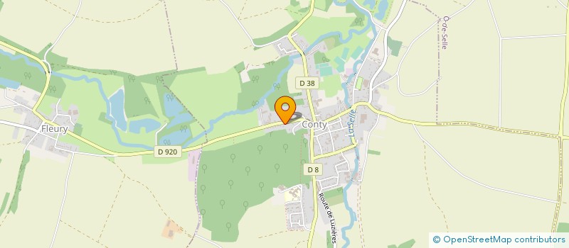 localisation de l'entreprise VINTAGE CARS  CONTY