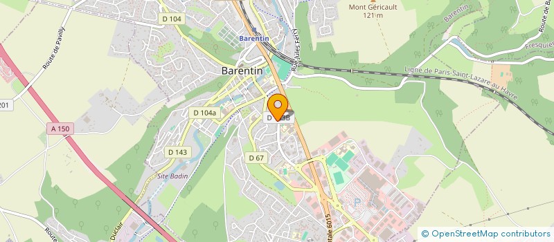 localisation de l'entreprise VINTAGE CARS SERVICES  BARENTIN