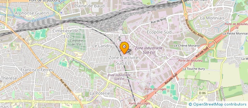 localisation de l'entreprise VINTAGE CLASSIC AUTOS  RENNES