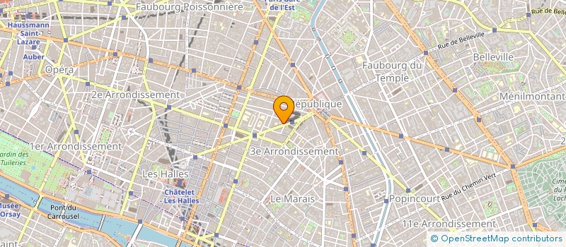 localisation de l'entreprise VINTAGE CYCLES SARL à PARIS