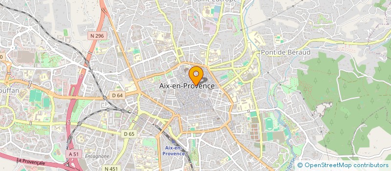 localisation de l'entreprise VINTAGE DU SUD à AIX-EN-PROVENCE