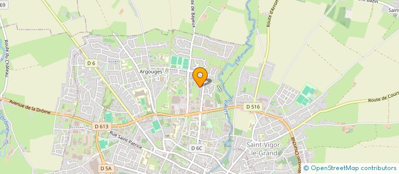 localisation de l'entreprise VINTAGE EVASION  BAYEUX