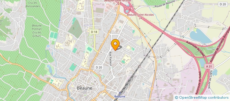 localisation de l'entreprise VINTAGE EXPERTISE CONSEILS à BEAUNE