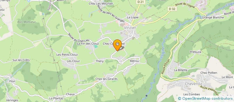 localisation de l'entreprise VINTAGE GARAGE 280  VINZIER