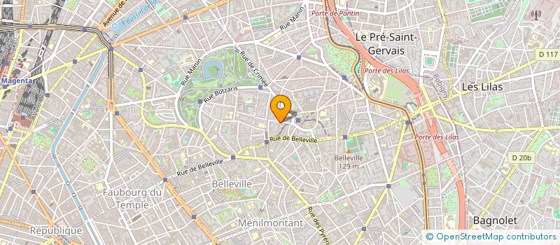 localisation de l'entreprise VINTAGE MOTORS INTERNATIONAL SARL  PARIS