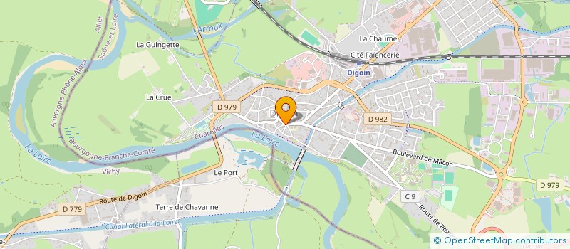 localisation de l'entreprise VINTAGE OBSESSION  DIGOIN