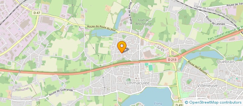 localisation de l'entreprise VINTAGE PRESQU'ILE BIKE  PORNICHET