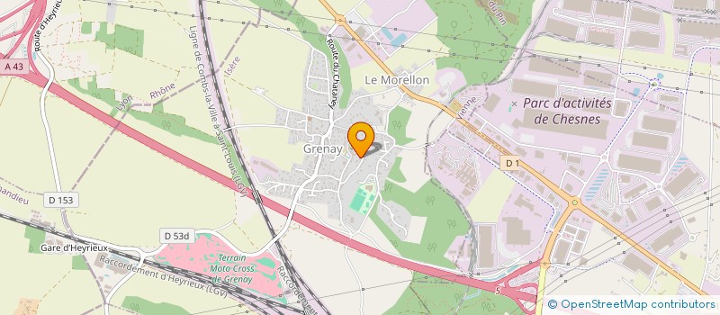 localisation de l'entreprise VINTAGE ROAD TRIP  GRENAY