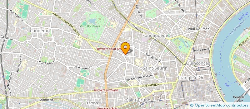 localisation de l'entreprise VINTAGE SERVICE à BORDEAUX