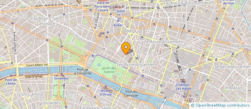 localisation de l'entreprise VINTAGE WATCHES à PARIS