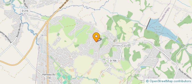 localisation de l'entreprise VINTAIR  SERRES-CASTET